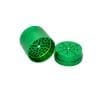 Stache 4 piece grinder green with top off