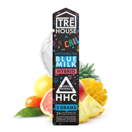 TreHouse HHC Disposable 2G Blue Milk