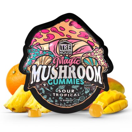TreHouse Mushroom Gummies Sour Tropical