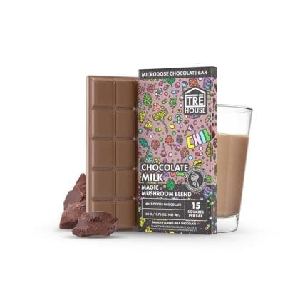 TreHouse Milk Chocolate Mushroom chocolate bar